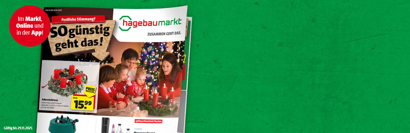 Hagebau November Beilage